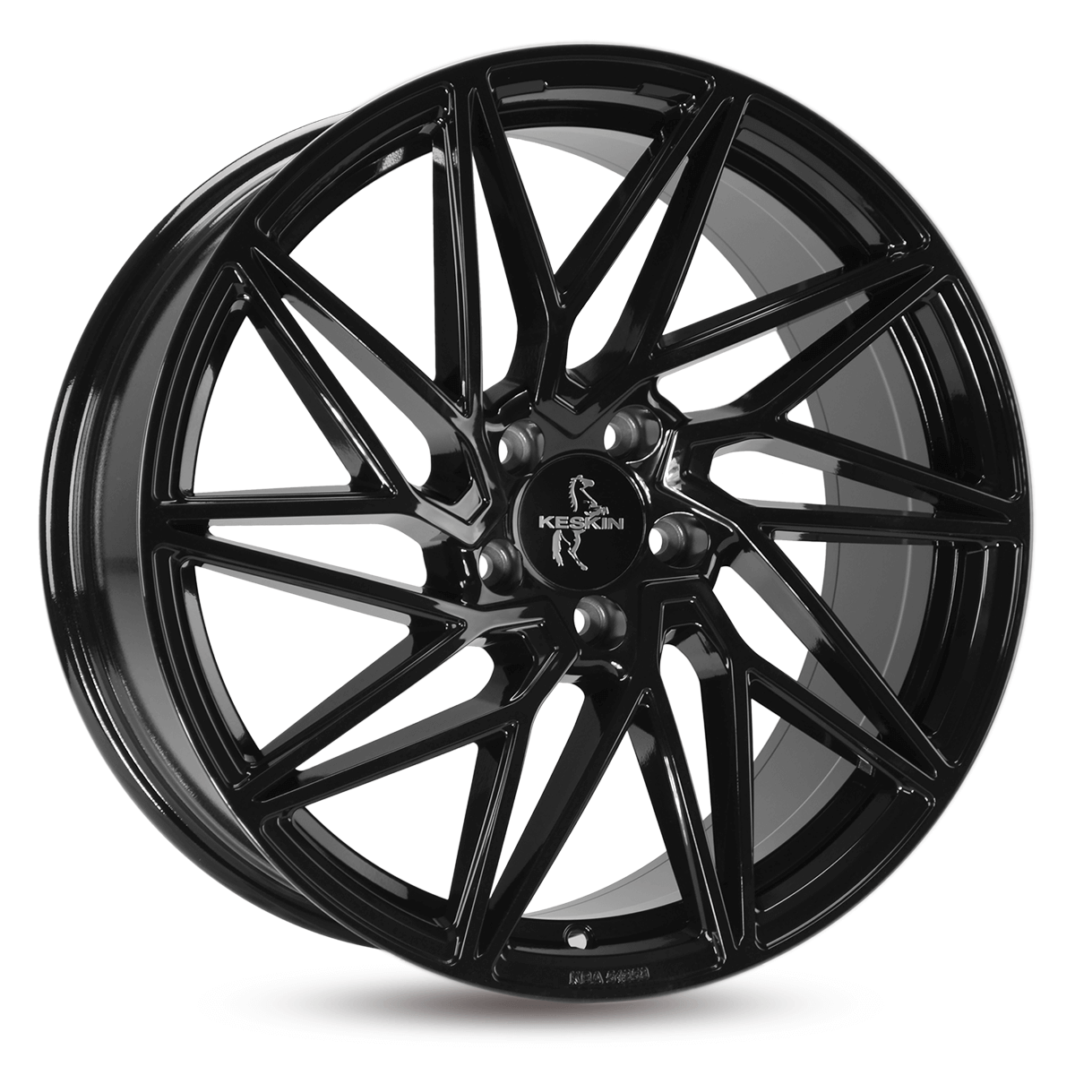 KESKIN KT20 FUTURE BLACK PAINTED 8Jx18 Ζάντες κραμάτων KESKIN KT20 FUTURE BLACK PAINTED 8Jx18