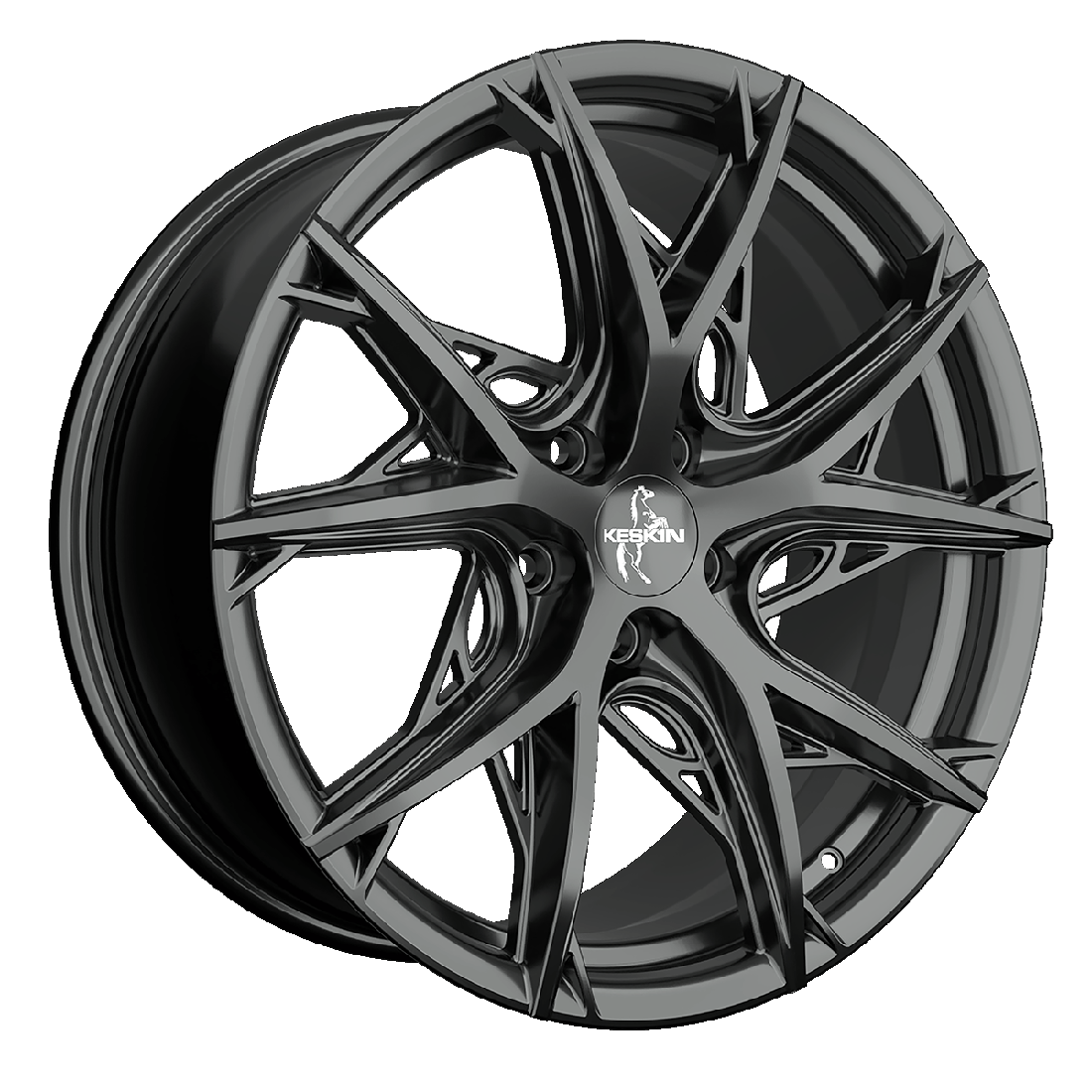 Jante din aliaj KESKIN KT24C THUNDER PALLADIUM PAINTED 8.5Jx19