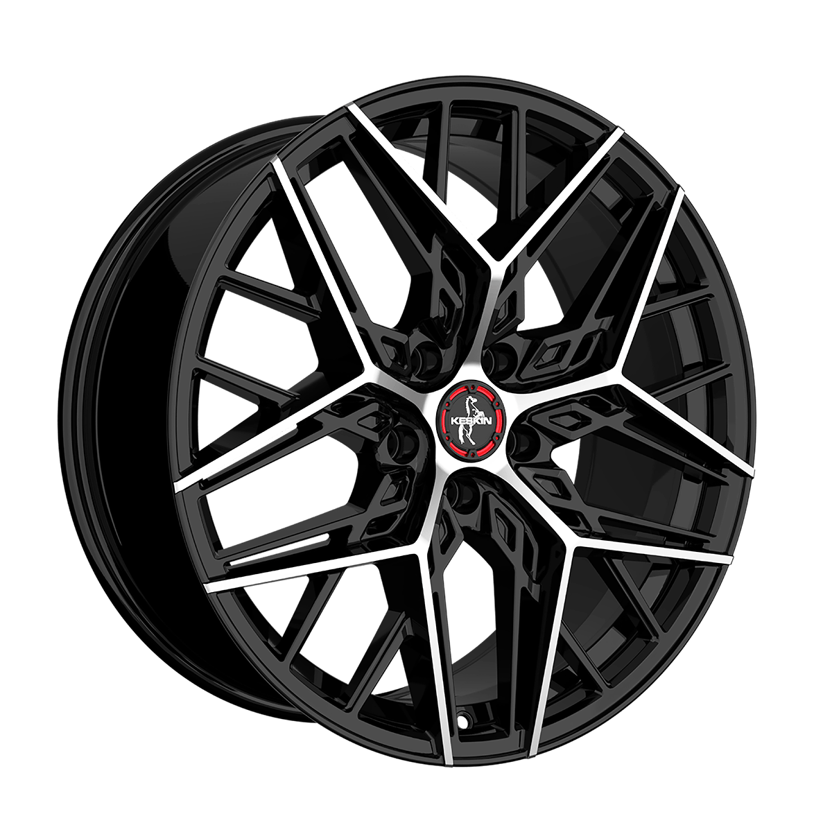 Jante din aliaj KESKIN KT25 PEARL BLACK FRONT POLISH 8.5Jx20