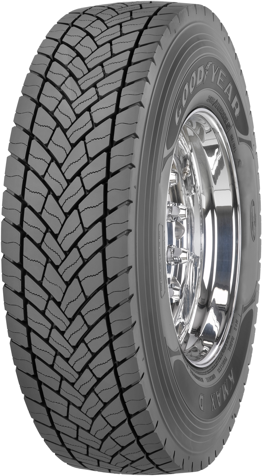 GOODYEAR KMAX D 18 TL 305/70 R19.5 148M Тежкотоварни гуми GOODYEAR KMAX D 18 TL 305/70 R19.5 148M