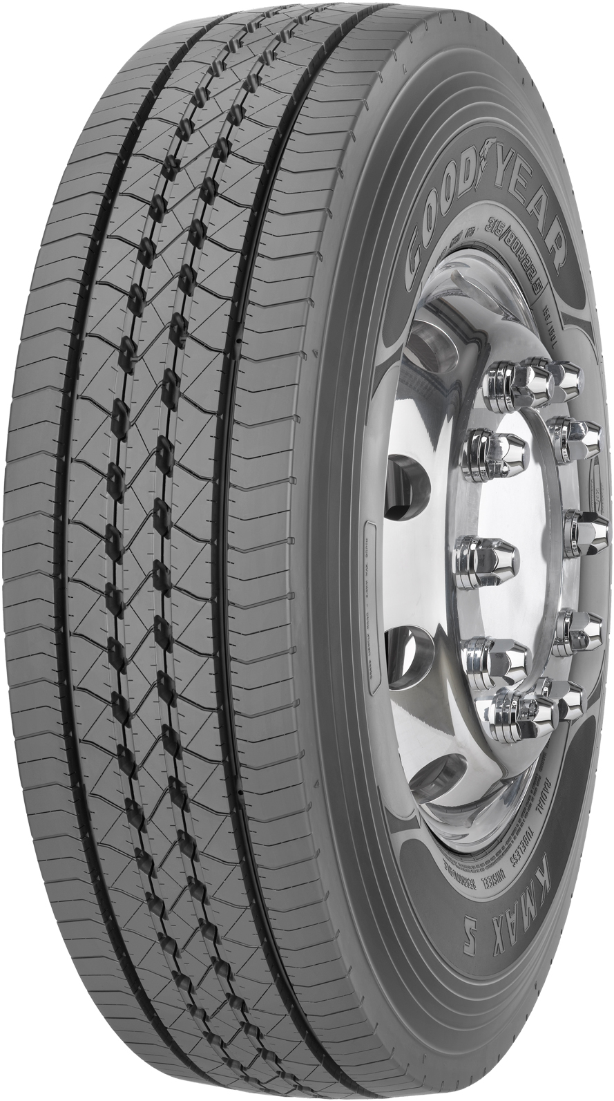 Тежкотоварни гуми GOODYEAR KMAX S 12 TL 205/75 R17.5 124M
