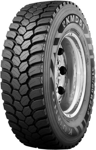 KUMHO KMD51 20PR 315/80 R22.5 156K product_type-heavy_tires KUMHO KMD51 20PR 315/80 R22.5 156K