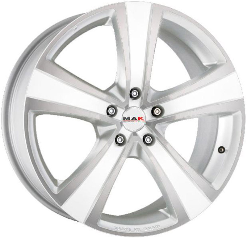 Ζάντες κραμάτων MAK FUOCO 5-WFP WHITE FULL POLISHED 8.5Jx20