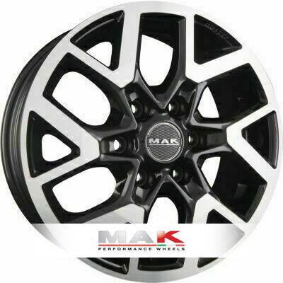 MAK GRAVEL BLACK MIRROR 6.5Jx16 Алуминиеви джанти MAK GRAVEL BLACK MIRROR 6.5Jx16