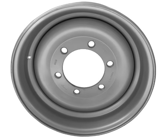 MAK JAMAK TRUCK STEEL/ACCIAIO SILVER 6Jx17.5 Χαλύβδινες ζάντες MAK JAMAK TRUCK STEEL/ACCIAIO SILVER 6Jx17.5