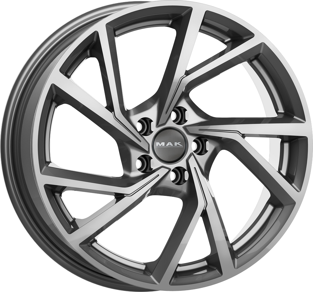 MAK KASSEL-LT LIGHT TITAN 7Jx17 Ζάντες κραμάτων MAK KASSEL-LT LIGHT TITAN 7Jx17