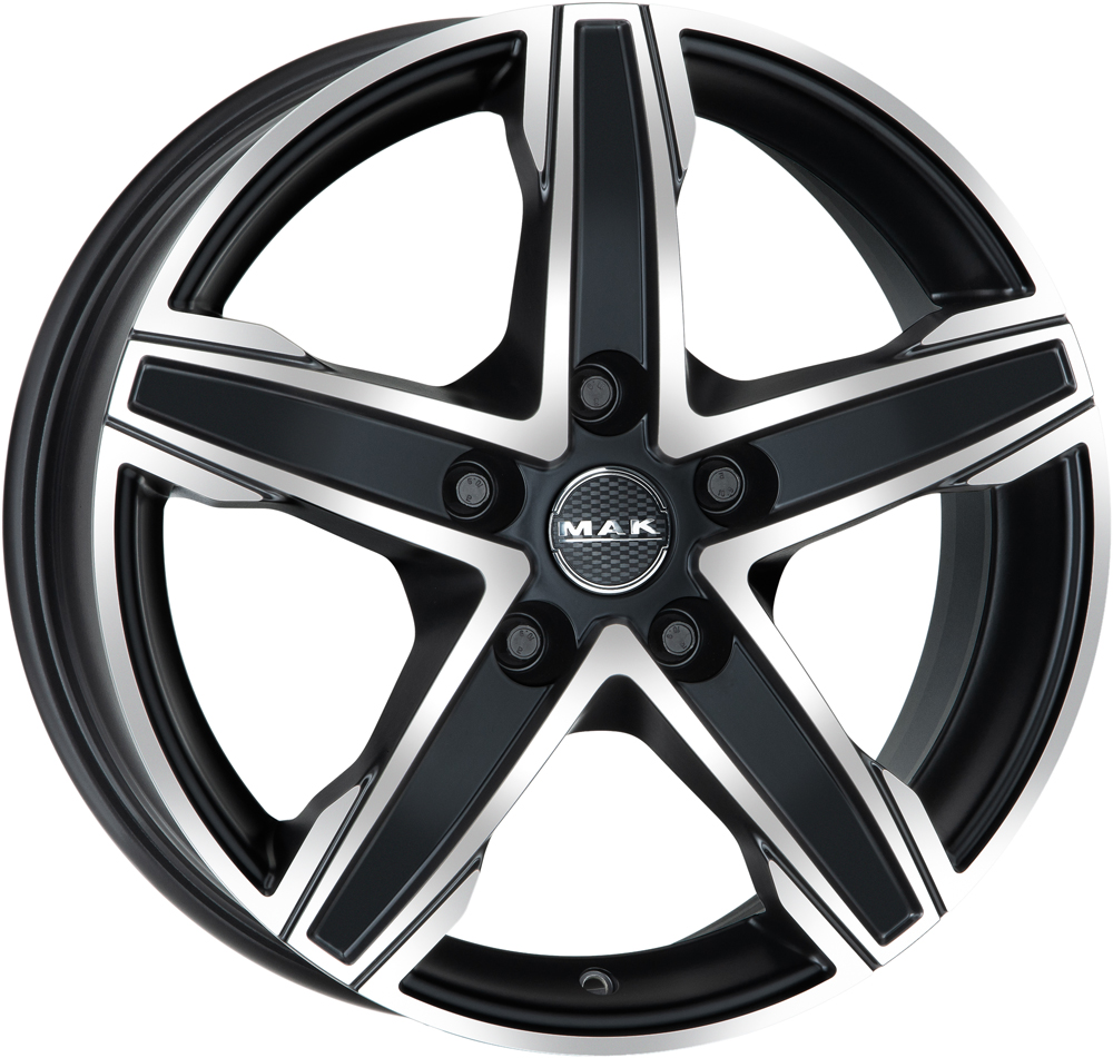 MAK KING5-BFP ICE BLACK 7.5Jx17 Ζάντες κραμάτων MAK KING5-BFP ICE BLACK 7.5Jx17