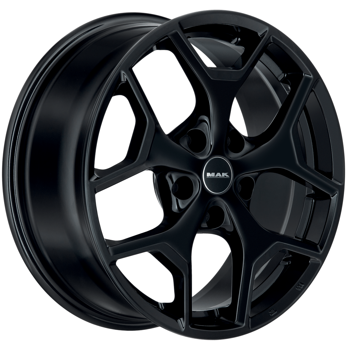 Ζάντες κραμάτων MAK LIBERTY-GB GLOSS BLACK 7.5Jx17