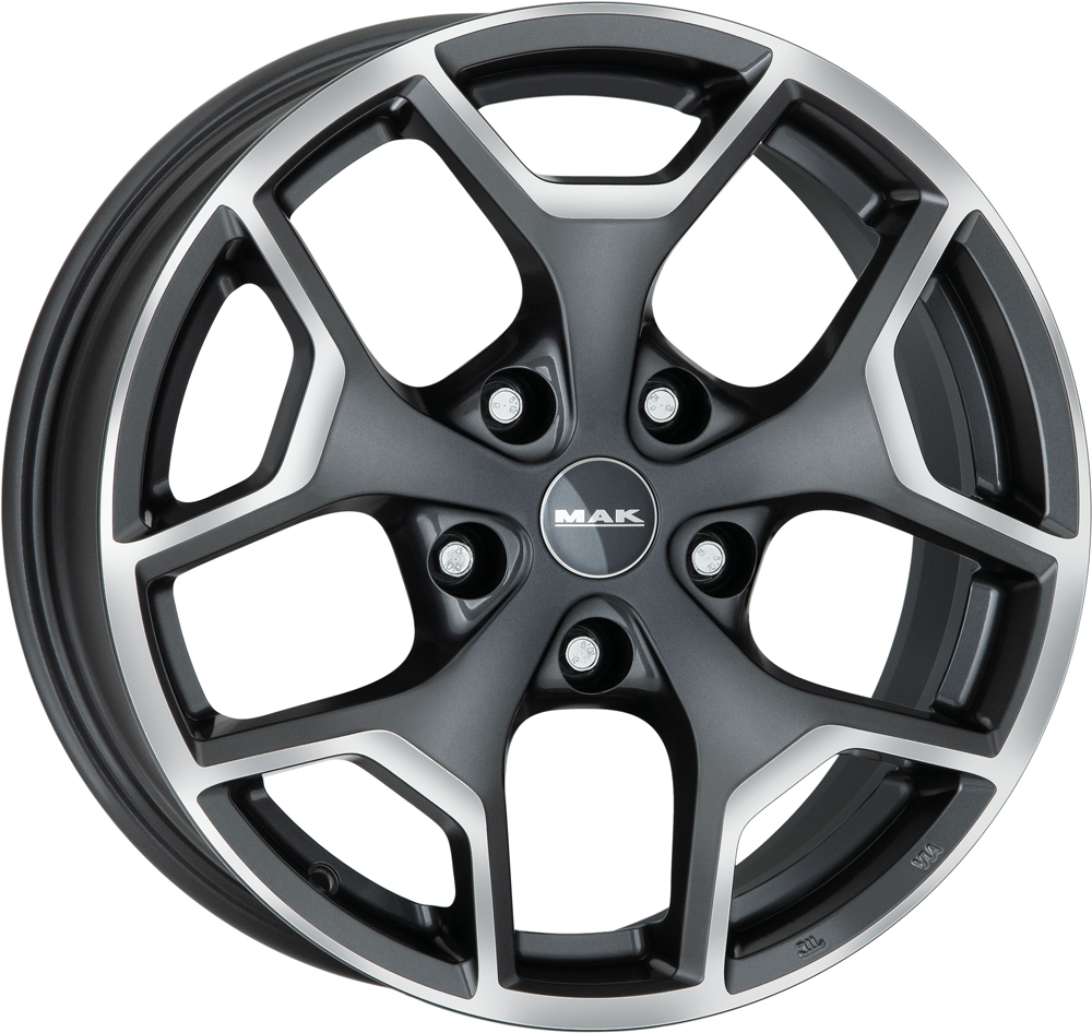 MAK LIBERTY-GFP GUN METAL MIRROR 7.5Jx18 Ζάντες κραμάτων MAK LIBERTY-GFP GUN METAL MIRROR 7.5Jx18