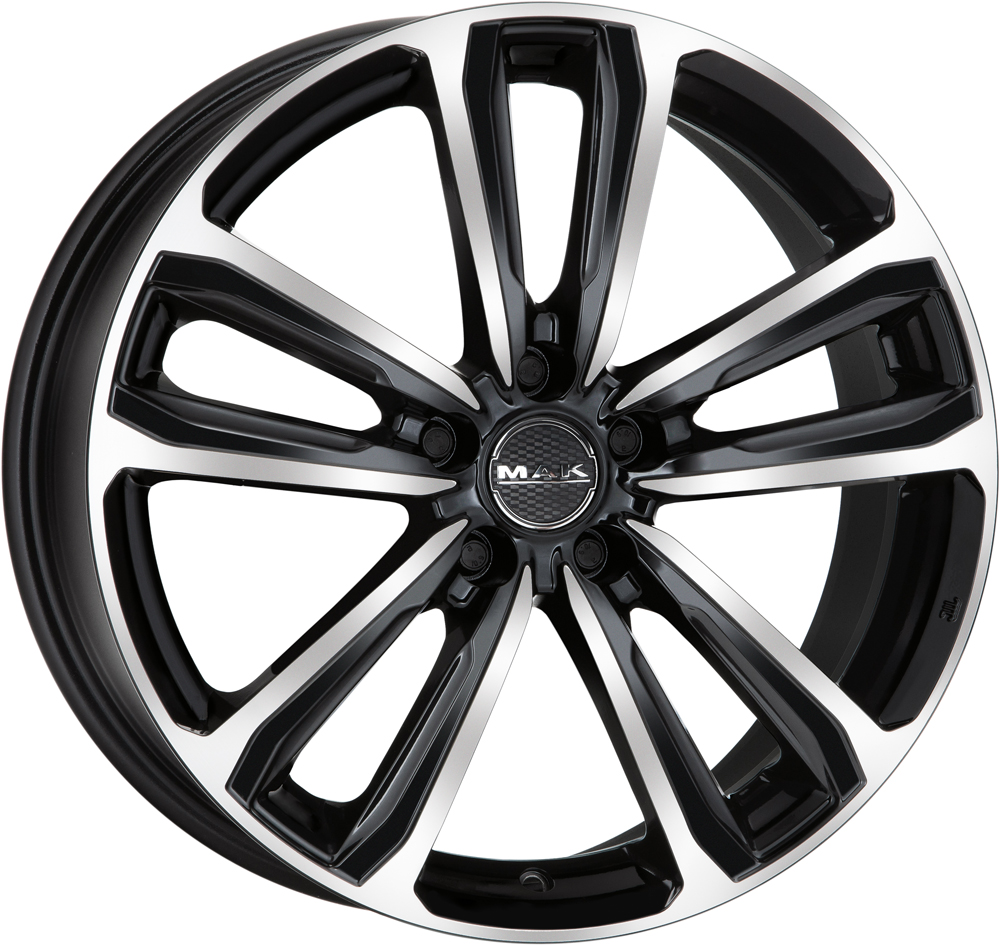 MAK MAGMA BLACK MIRROR 7Jx18 Ζάντες κραμάτων MAK MAGMA BLACK MIRROR 7Jx18