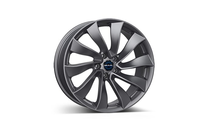 MAK SOLAR GLOSS GUN METALLIC 9.5Jx19 Ζάντες κραμάτων MAK SOLAR GLOSS GUN METALLIC 9.5Jx19