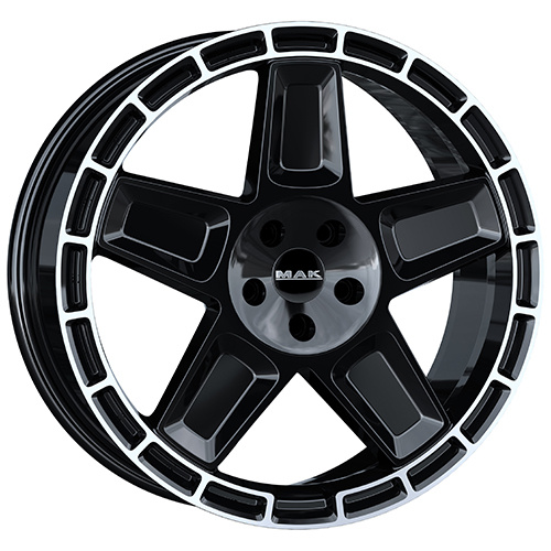 MAK TREK GLOSS BLACK MIRROR RING 9Jx20 Алуминиеви джанти MAK TREK GLOSS BLACK MIRROR RING 9Jx20