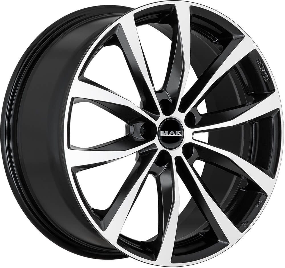 Ζάντες κραμάτων MAK WOLF-BFP BLACK MIRROR 6.5Jx20