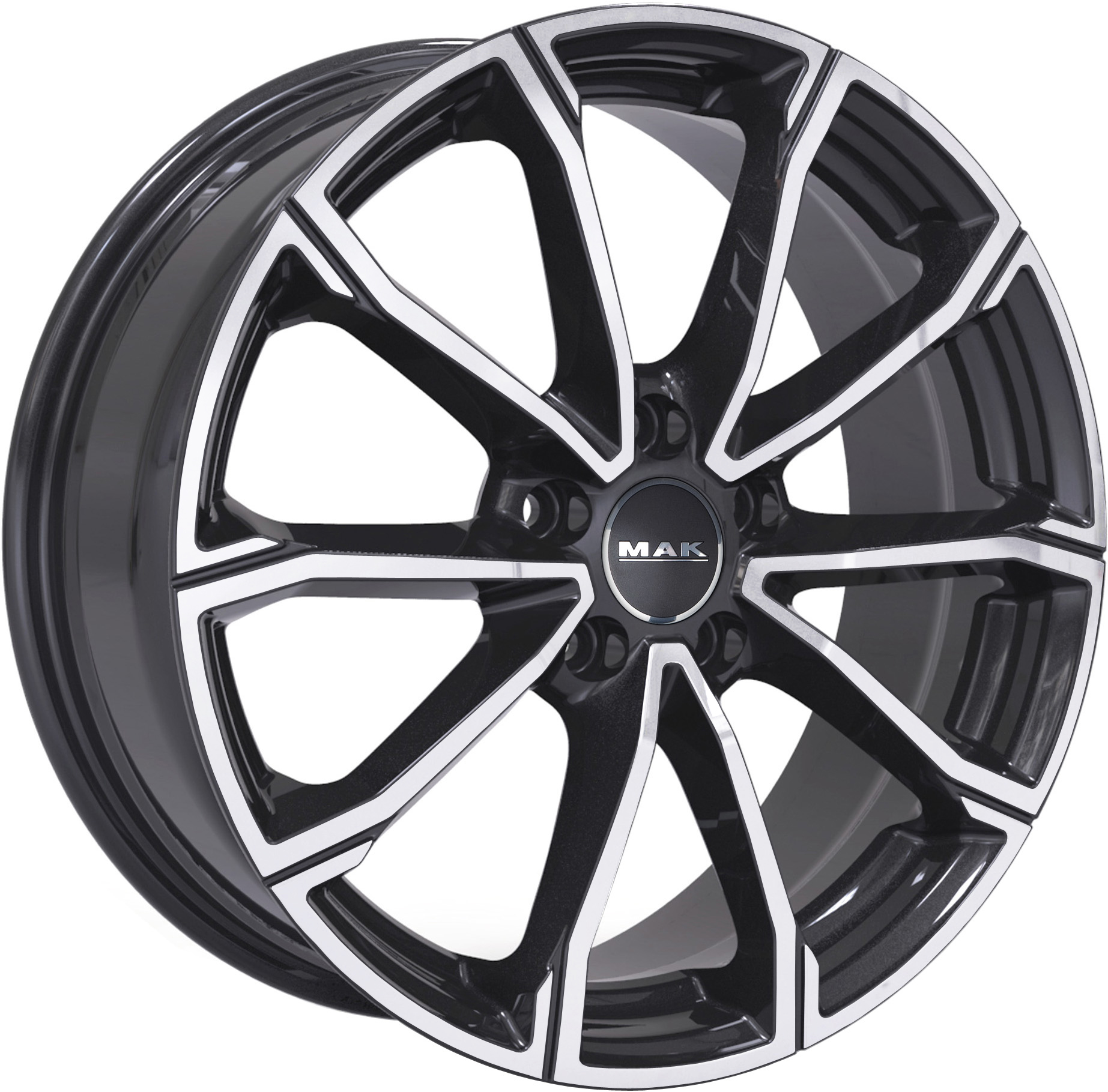 MAK DaVinci BLACK MIRROR 6Jx16 Алуминиеви джанти MAK DaVinci BLACK MIRROR 6Jx16