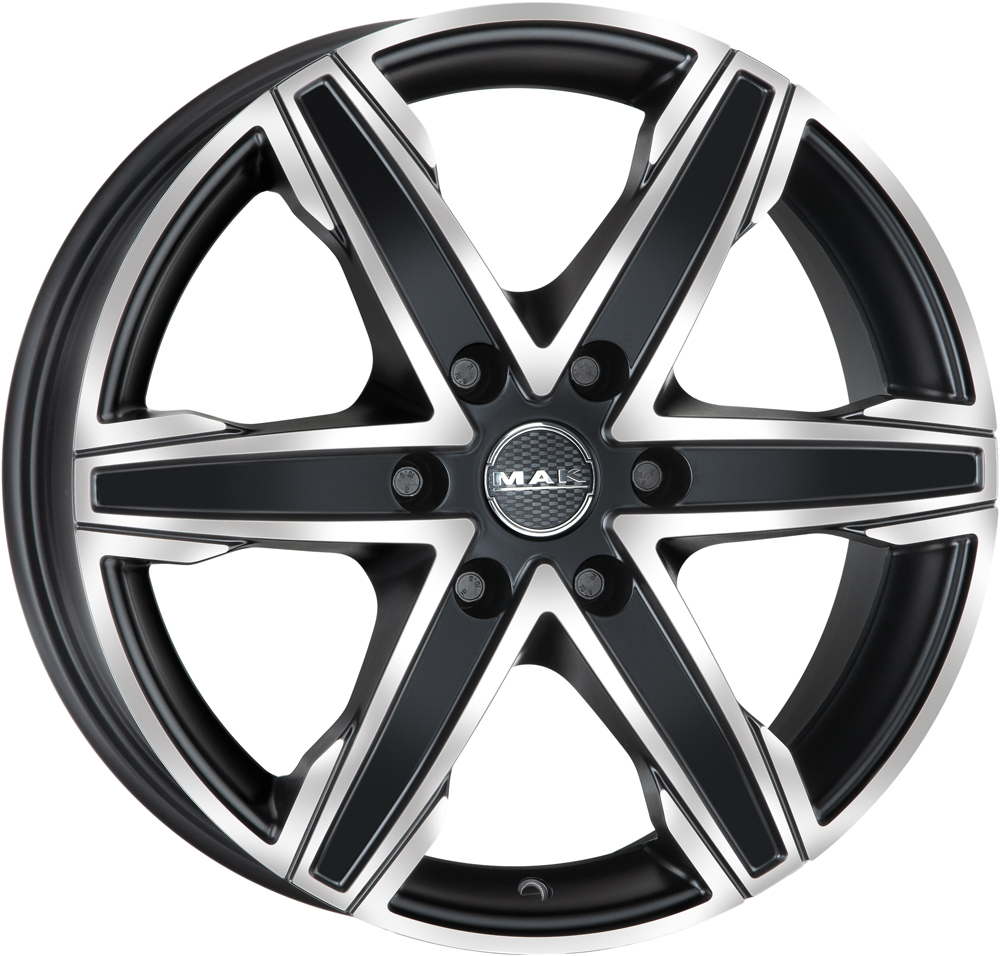 Ζάντες κραμάτων MAK KING6 ICE BLACK 6.5Jx16