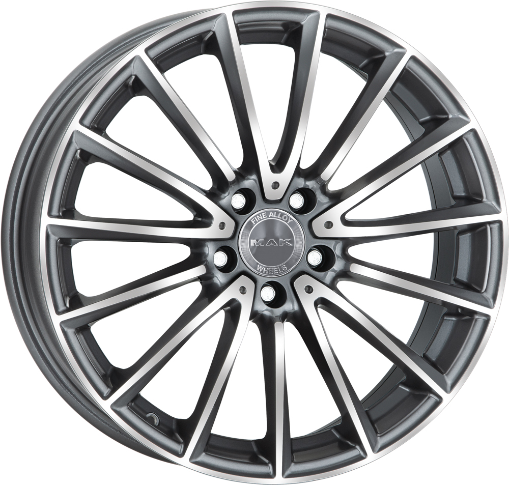 Алуминиеви джанти MAK KOMET GUN MET-MIRROR FACE 9Jx19