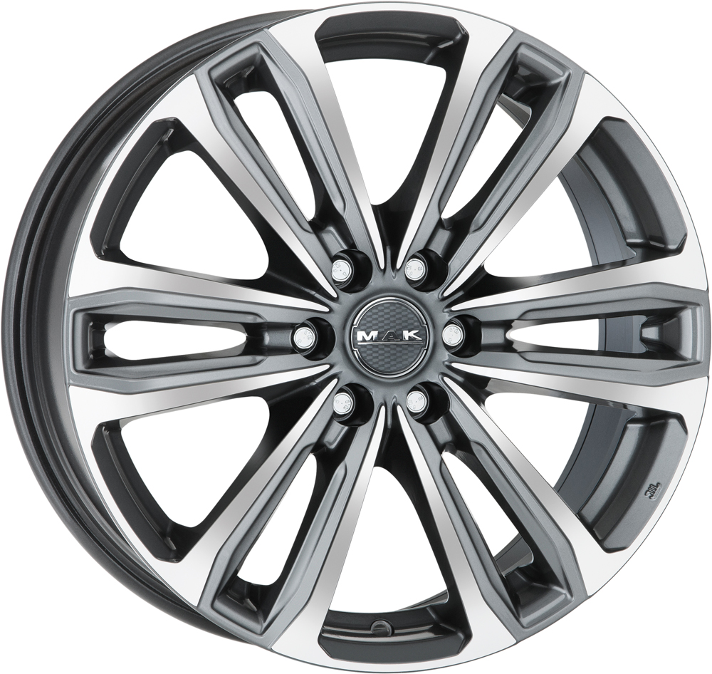 Алуминиеви джанти MAK SAFARI6 GUN MET-MIRROR FACE 7.5Jx17