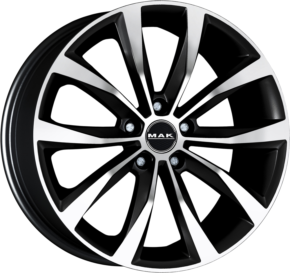 MAK WOLF BLACK MIRROR 8Jx19 Jante din aliaj MAK WOLF BLACK MIRROR 8Jx19