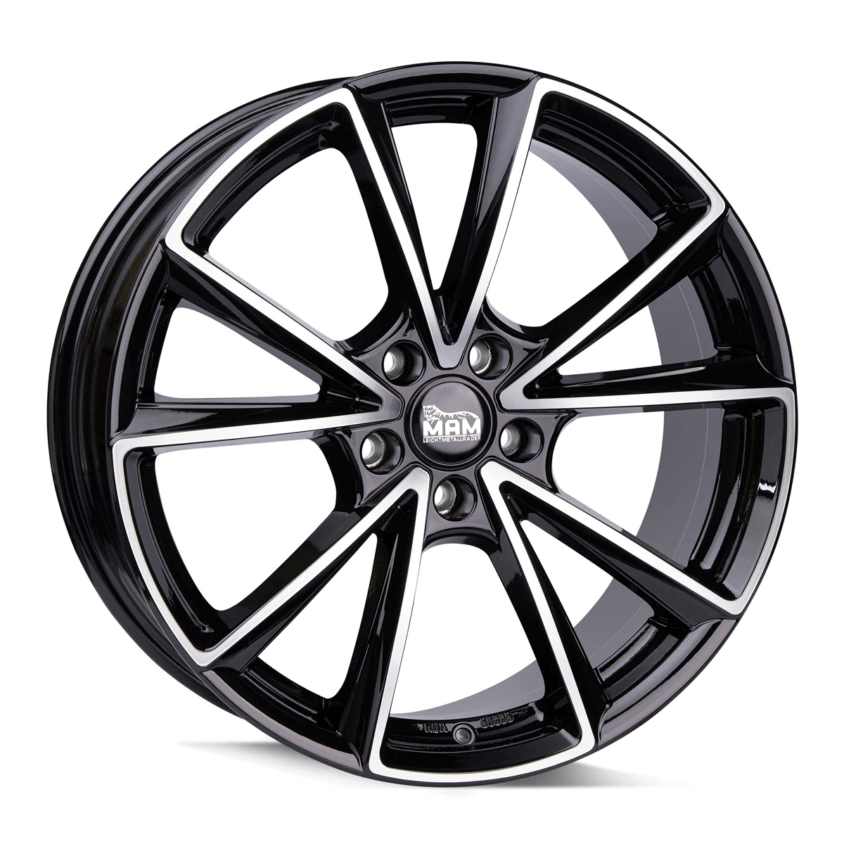 Алуминиеви джанти MAM A5 BLACK FRONT POLISH 8Jx18