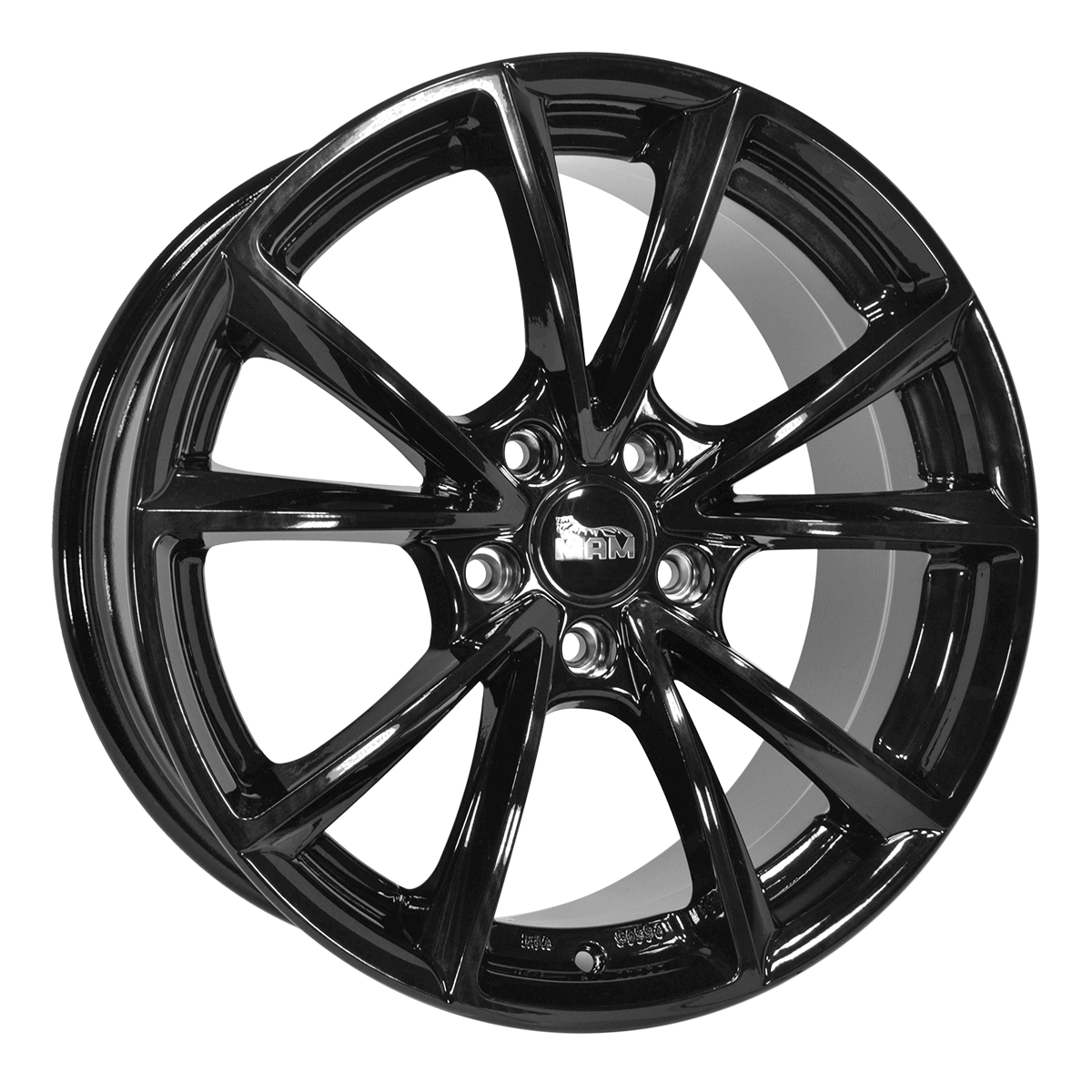 Ζάντες κραμάτων MAM A5 BLACK PAINTED 8Jx19