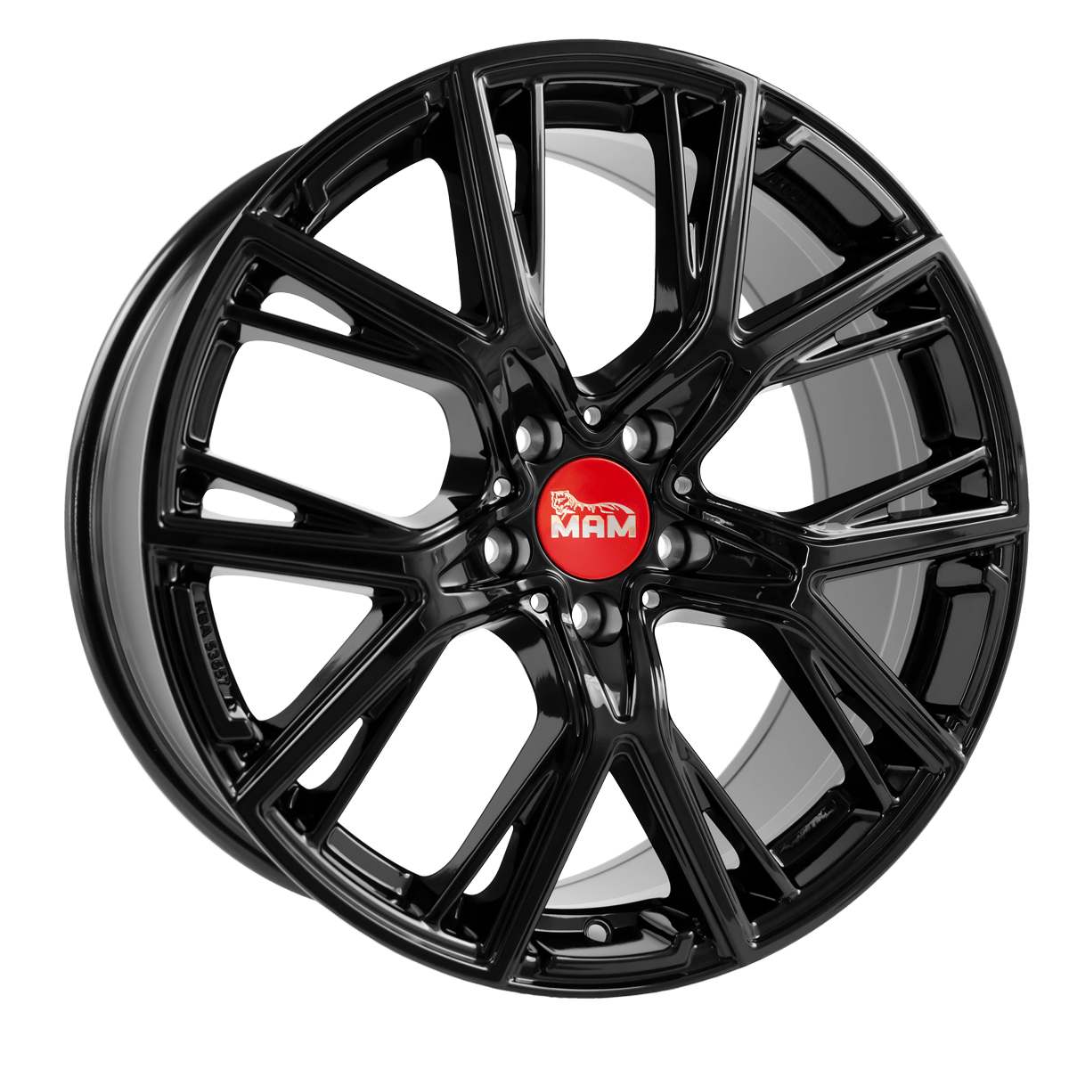MAM B4 BLACK PAINTED 8.5Jx19 Jante din aliaj MAM B4 BLACK PAINTED 8.5Jx19