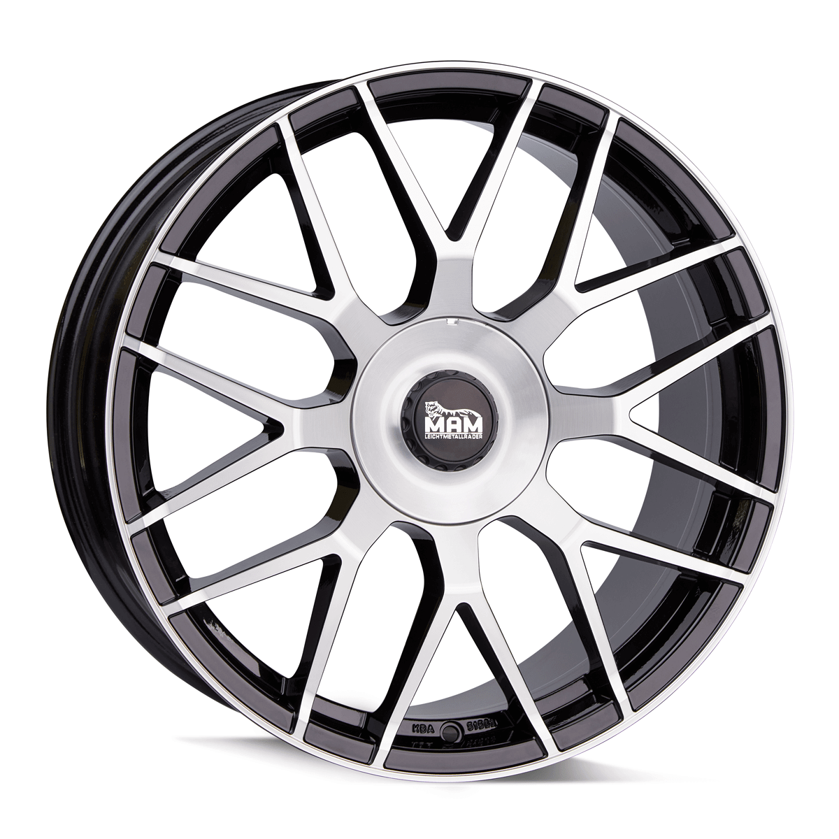 MAM GT1 BLACK FRONT POLISH 8.5Jx19 Алуминиеви джанти MAM GT1 BLACK FRONT POLISH 8.5Jx19