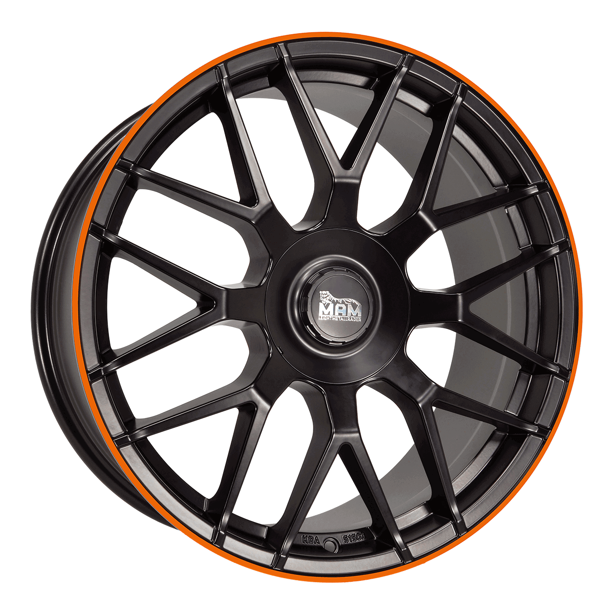MAM GT1 MATT BLACK LIP ORANGE 9.5Jx19 Jante din aliaj MAM GT1 MATT BLACK LIP ORANGE 9.5Jx19