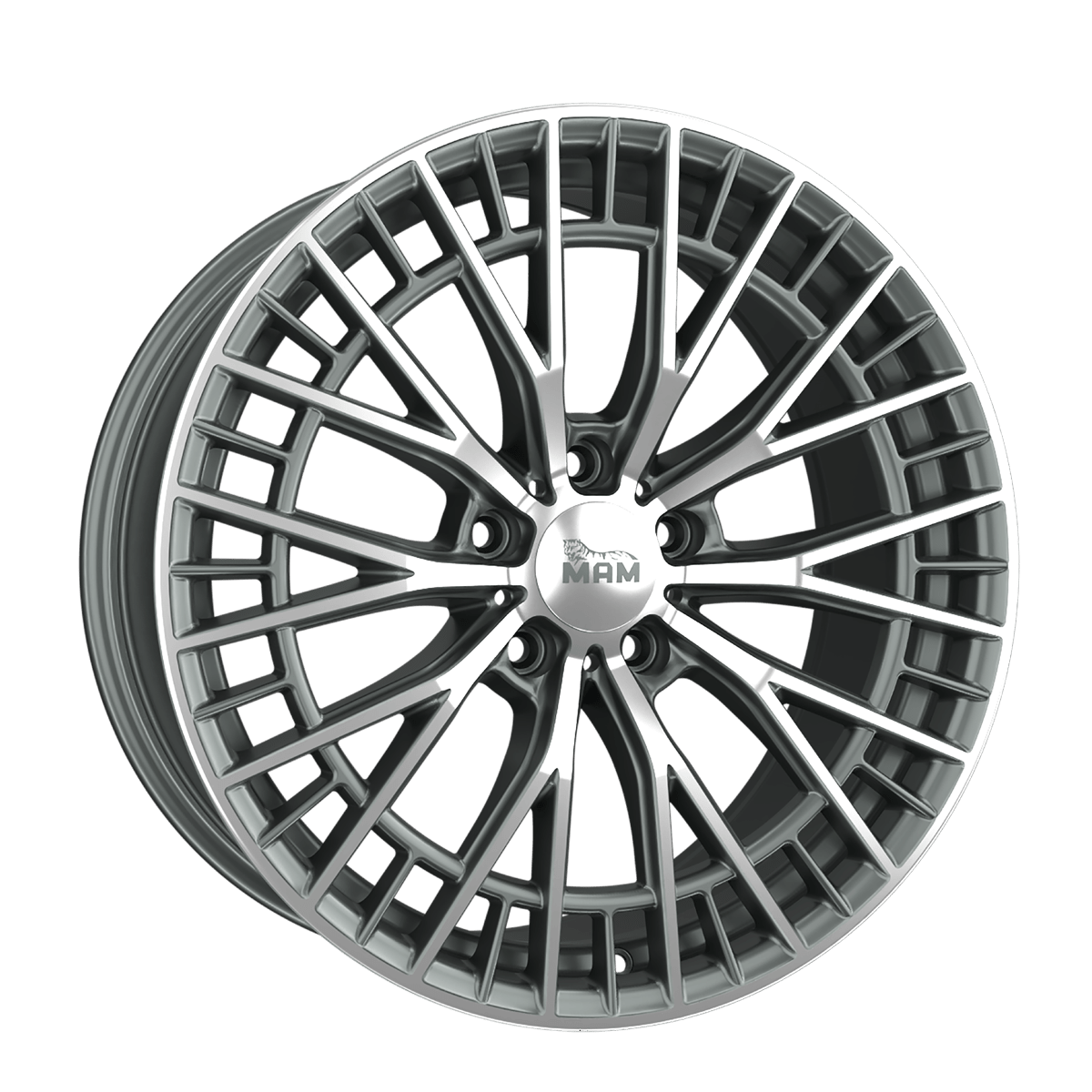 Алуминиеви джанти MAM GT2 PALLADIUM FRONT POLISH 8.5Jx19