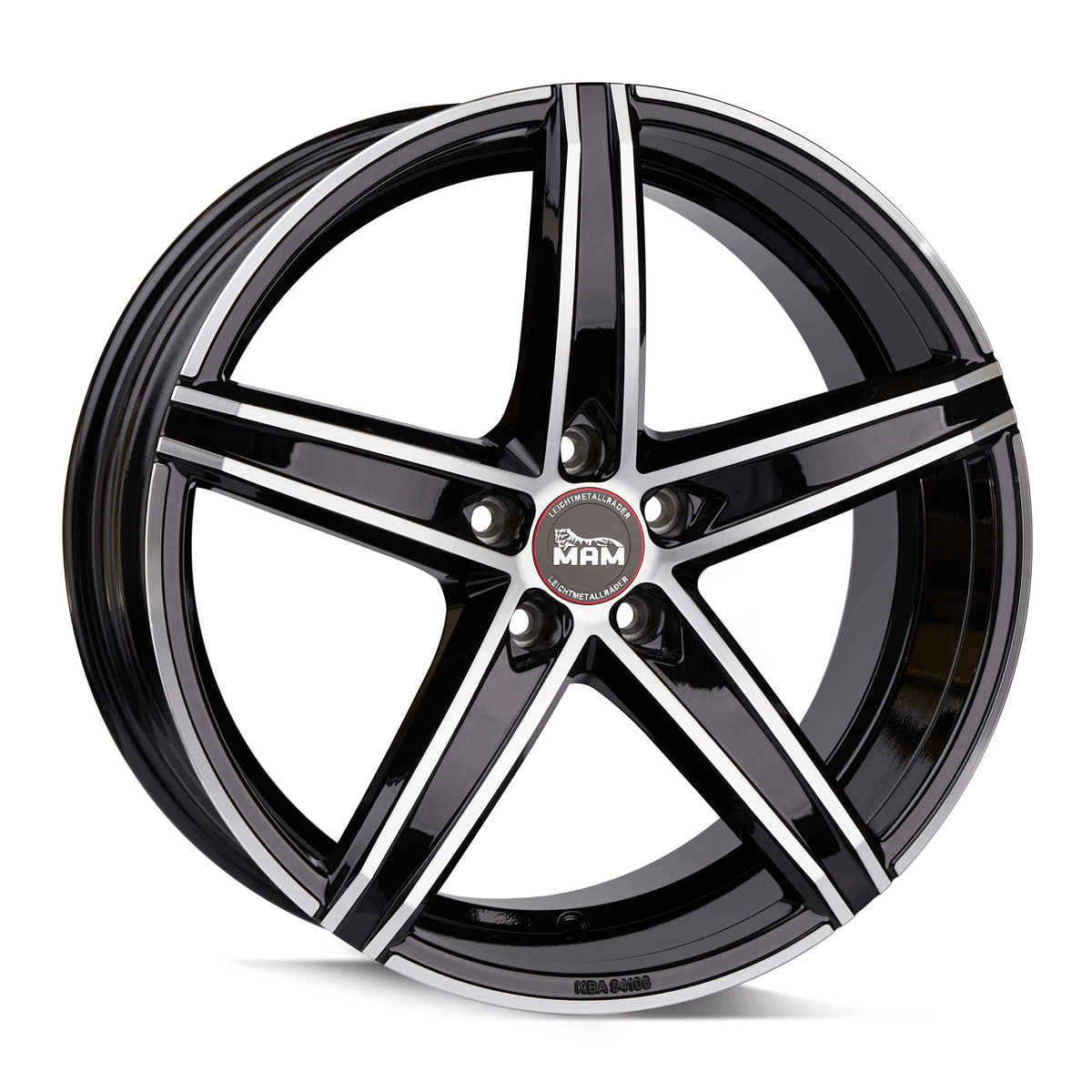 MAM OX-18 BLACK FRONT POLISH 8.5Jx19 Ζάντες κραμάτων MAM OX-18 BLACK FRONT POLISH 8.5Jx19