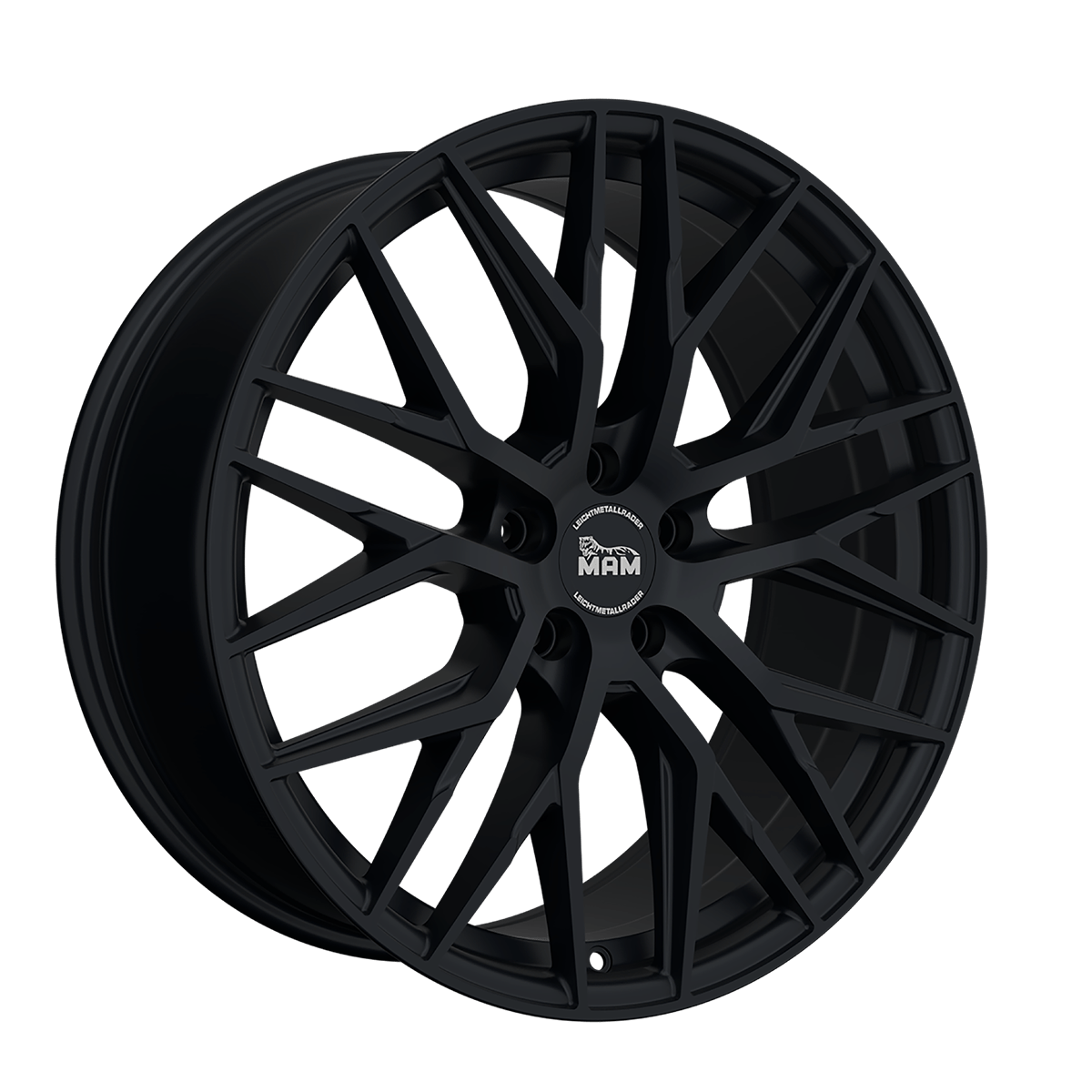 MAM RS4 MATT BLACK PAINTED 8.5Jx19 Ζάντες κραμάτων MAM RS4 MATT BLACK PAINTED 8.5Jx19