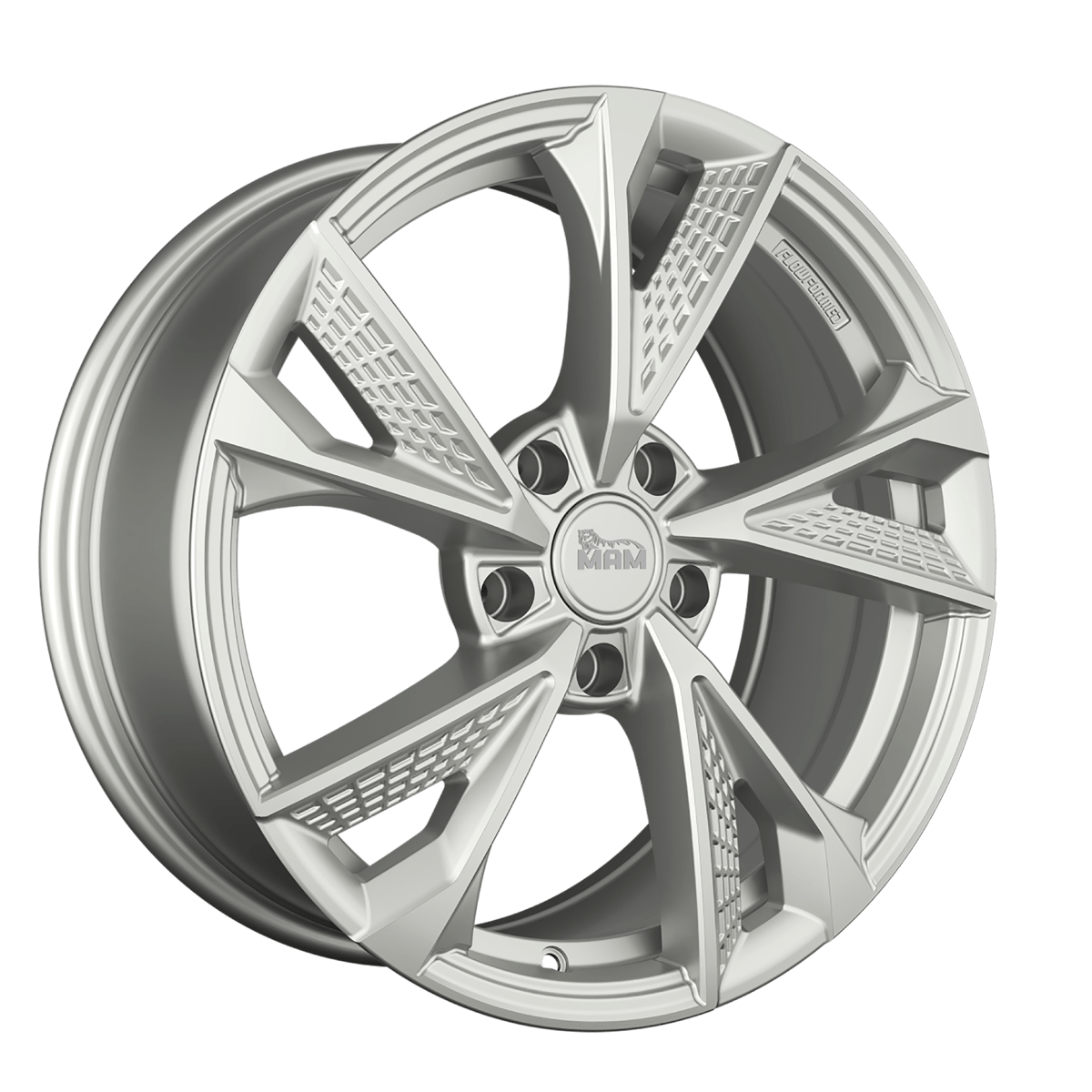 MAM RS6 SILVER PAINTED 8Jx18 Jante din aliaj MAM RS6 SILVER PAINTED 8Jx18