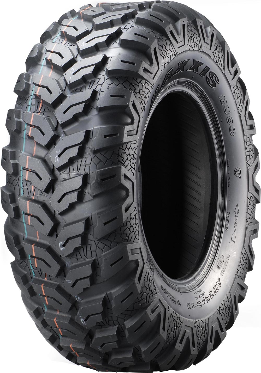 MAXXIS MU03 25/8.00 R12 43N product_type-moto_tires MAXXIS MU03 25/8.00 R12 43N