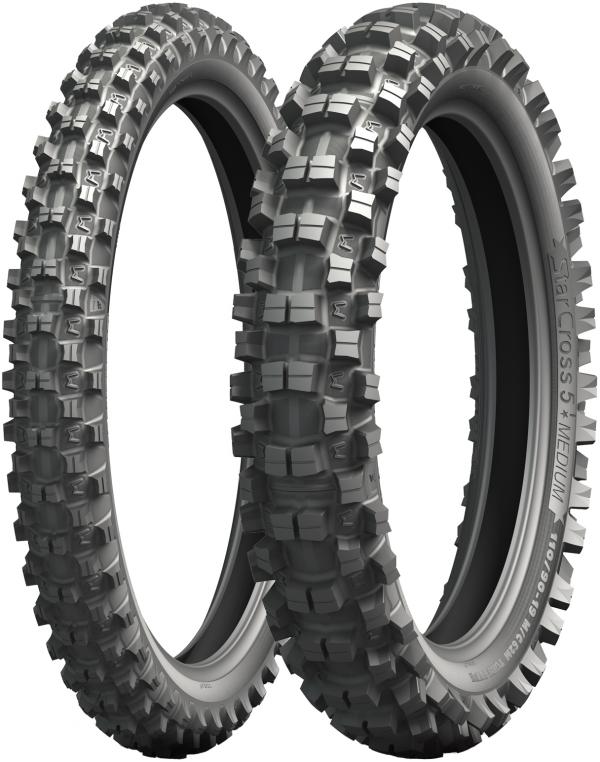 Кросови гуми MICHELIN STARCROSS 5 MEDIUM TT 70/100 R19 42M