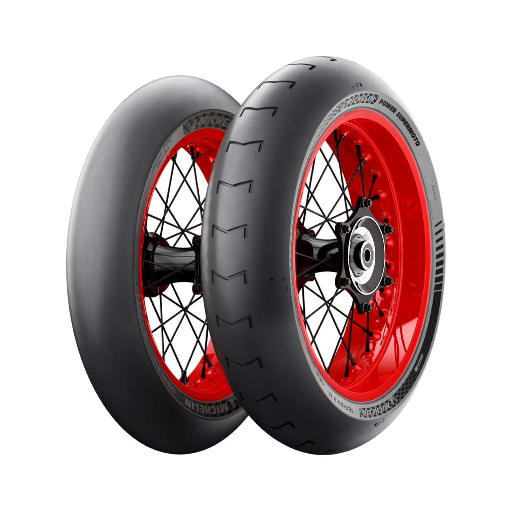 Eλαστικά πίστας MICHELIN POWER SUPERMOTO MEDIUM TL 120/80 R16 X