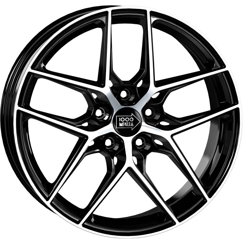 Алуминиеви джанти MILLE MIGLIA MM1004 GLOSS BLACK POLISHED 8Jx18