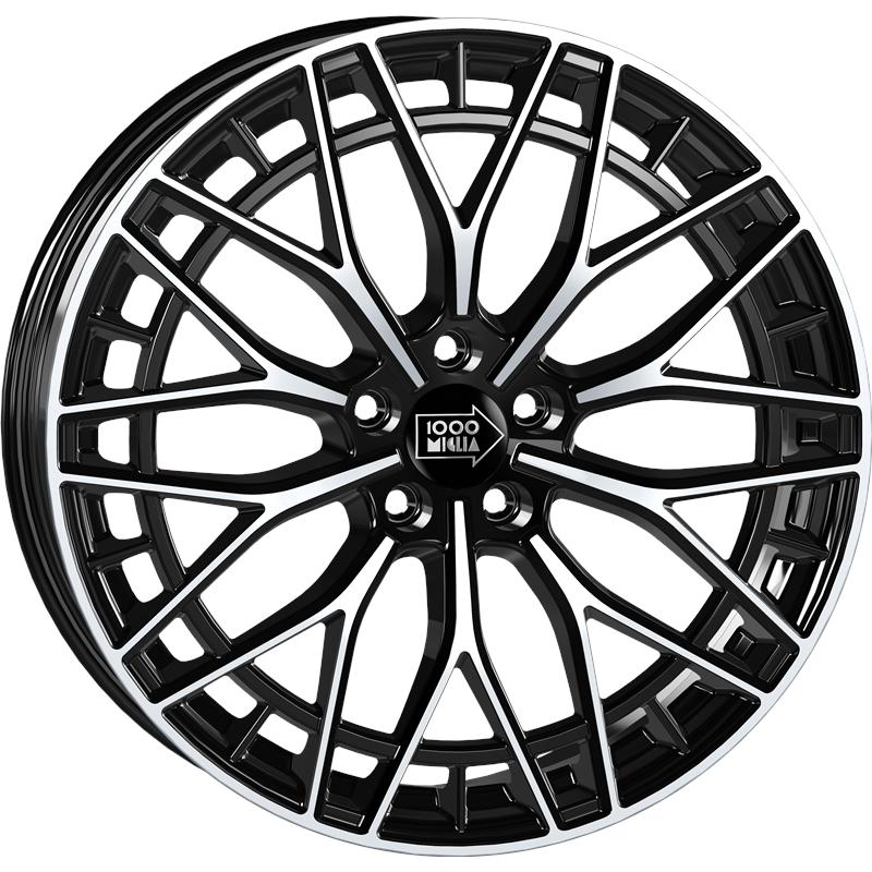MILLE MIGLIA MM1005 BLACK MIRROR 9Jx20 Ζάντες κραμάτων MILLE MIGLIA MM1005 BLACK MIRROR 9Jx20