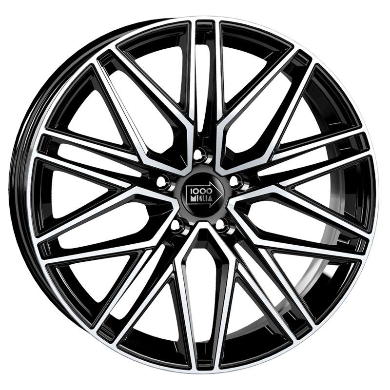 Ζάντες κραμάτων MILLE MIGLIA MM1023 BLACK POLISHED 8Jx19