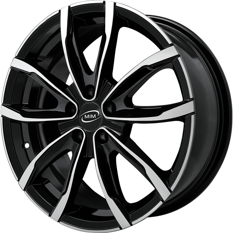 Алуминиеви джанти MIM EVO001 BLACK POLISHED 7Jx17