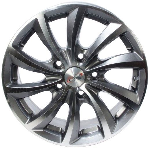 Алуминиеви джанти MMS RINO-GFP GUN METAL POLISHED 6.5Jx15