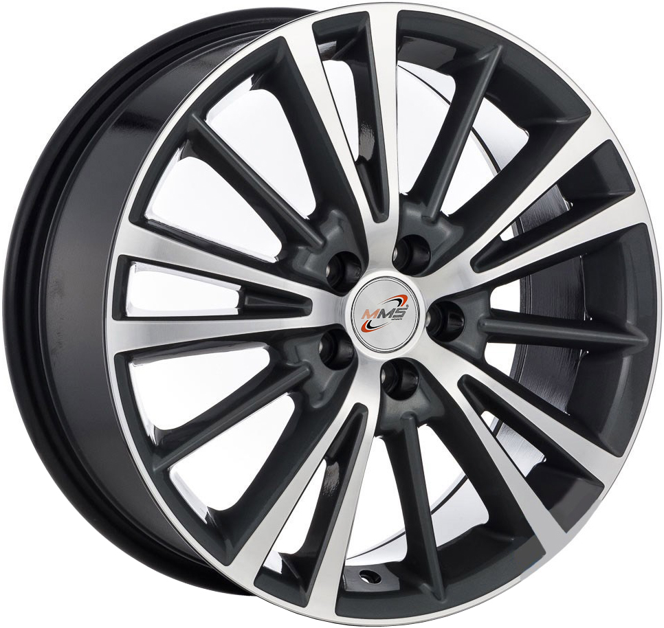 MMS TITAN-GFP GUN METAL POLISHED 8Jx18 Jante din aliaj MMS TITAN-GFP GUN METAL POLISHED 8Jx18