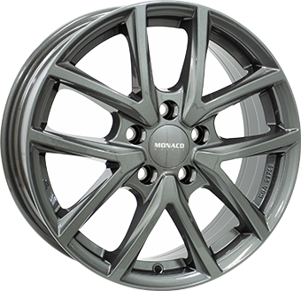 MONACO CL2 Anthracite Dark 7Jx17 Ζάντες κραμάτων MONACO CL2 Anthracite Dark 7Jx17