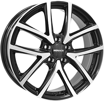Jante din aliaj MONACO CL2 Gloss Black / Polished 8Jx20