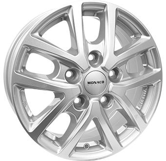 MONACO CL2T Silver 6.5Jx16 Jante din aliaj MONACO CL2T Silver 6.5Jx16
