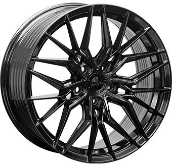 MONACO FF2 Gloss Black 8Jx18 Jante din aliaj MONACO FF2 Gloss Black 8Jx18