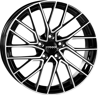 Алуминиеви джанти MONACO GP11 Gloss Black / Polished 8Jx19