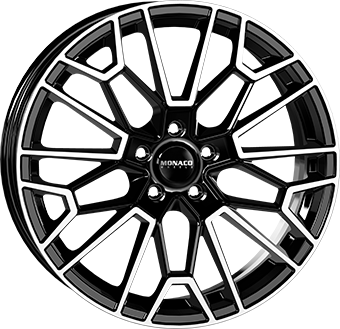 Алуминиеви джанти MONACO GP13 Gloss Black / Polished 8Jx19