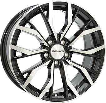 Алуминиеви джанти MONACO GP5 Gloss Black / Polished 8Jx19