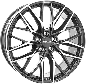 Алуминиеви джанти MONACO GPX Gloss Black / Polished 10.5Jx21