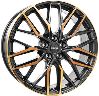 Алуминиеви джанти MONACO GPX Racing Black / Copper 8Jx20