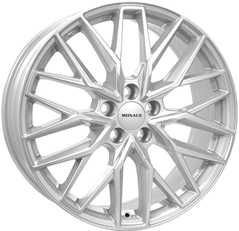 Ζάντες κραμάτων MONACO GPX Silver 8Jx19